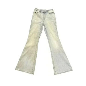 Elizabeth and James Size 6/ 29 Jeans High Rise Flare Light‎ Wash Boho Hippie